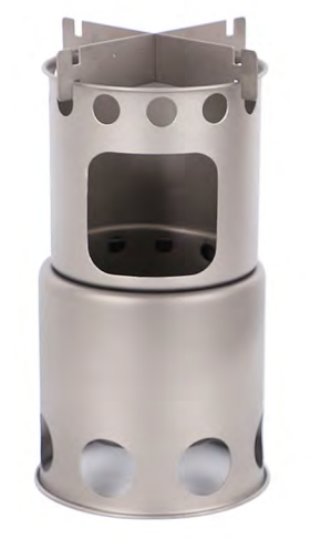 wood burning stove