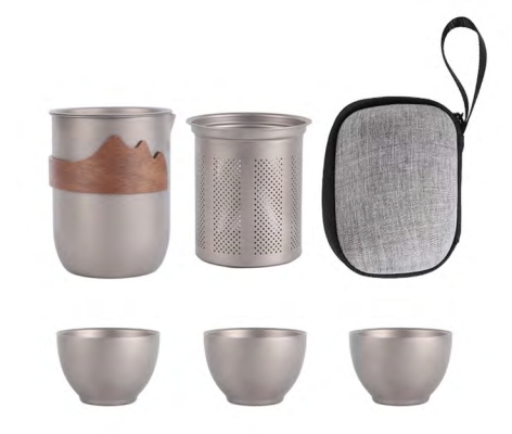 Titanium Outdoor Tea Set