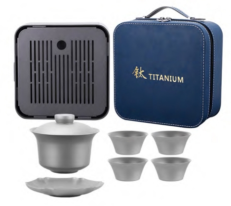 Titanium Tea Set