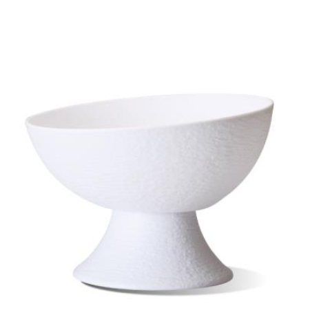High leg diagonal bowl
