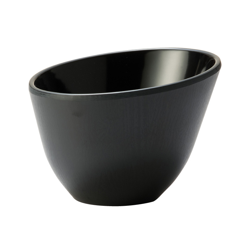Wood grain diagonal bowl