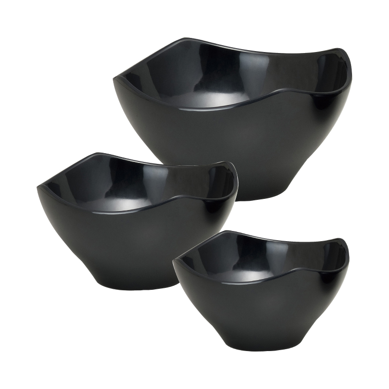 Octagonal round deep bowl