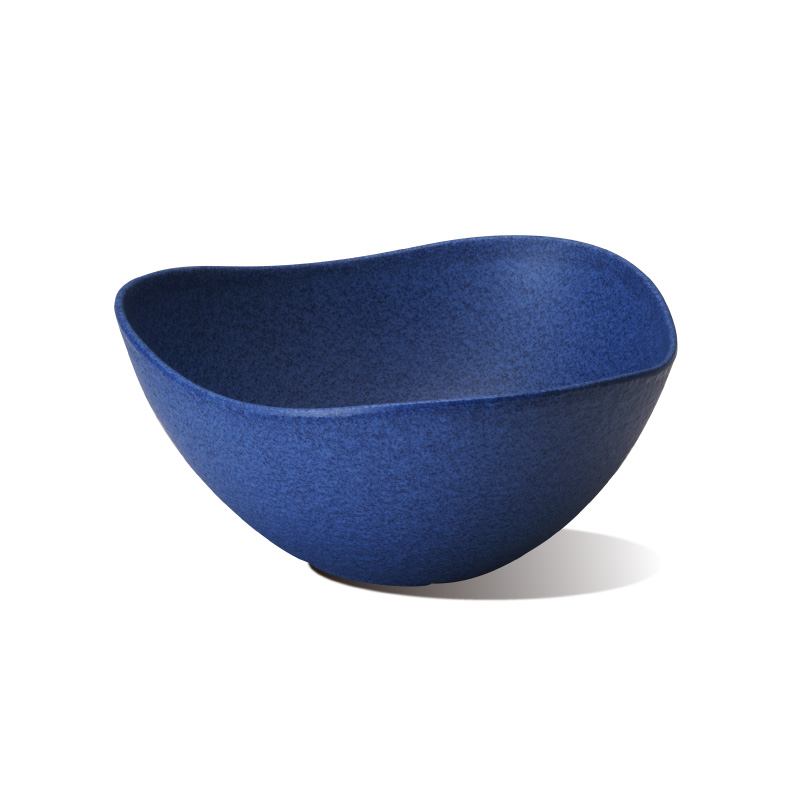 Wavy diagonal bowl