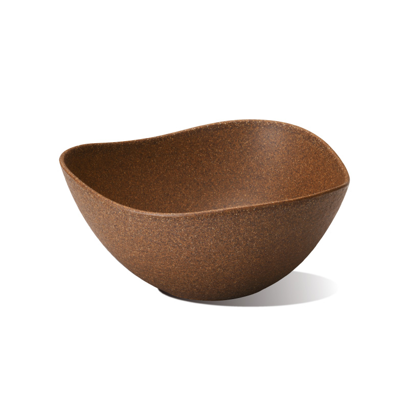 Wavy diagonal bowl
