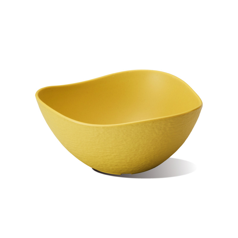 Wavy diagonal bowl