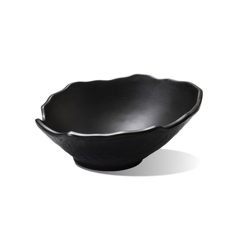 Wavy diagonal bowl