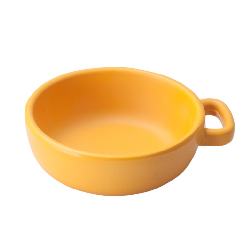 Small clay pot with ears