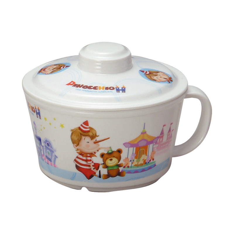Cover the instant noodle cup