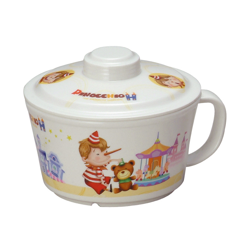 Cover the instant noodle cup