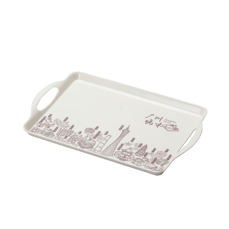 Attached ear tow dish Ear trays