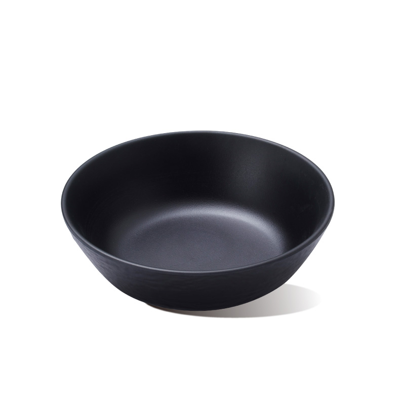 Round bowl with stone grain