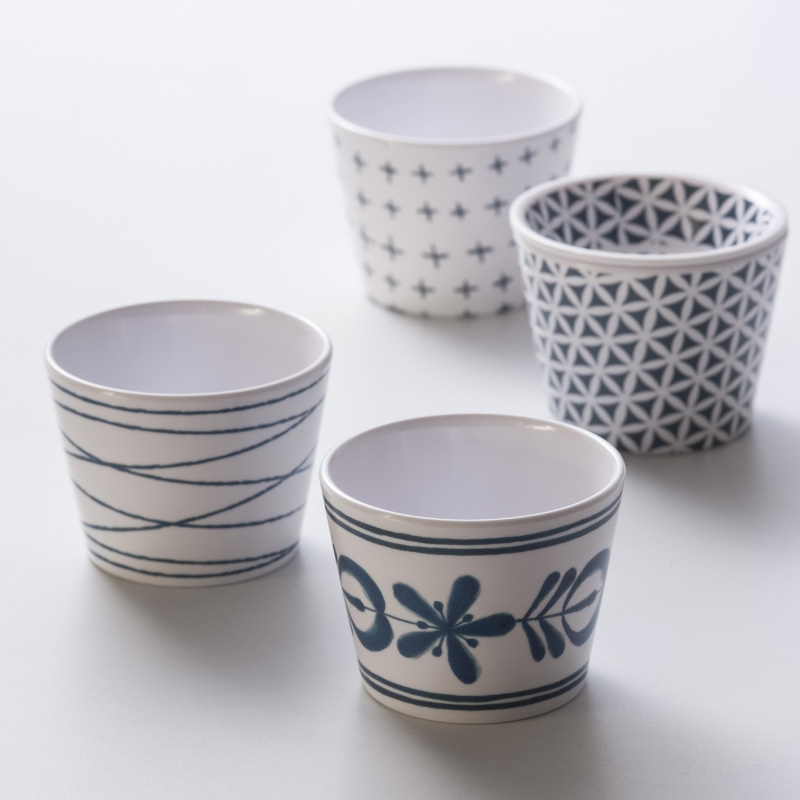 Round mouth cup