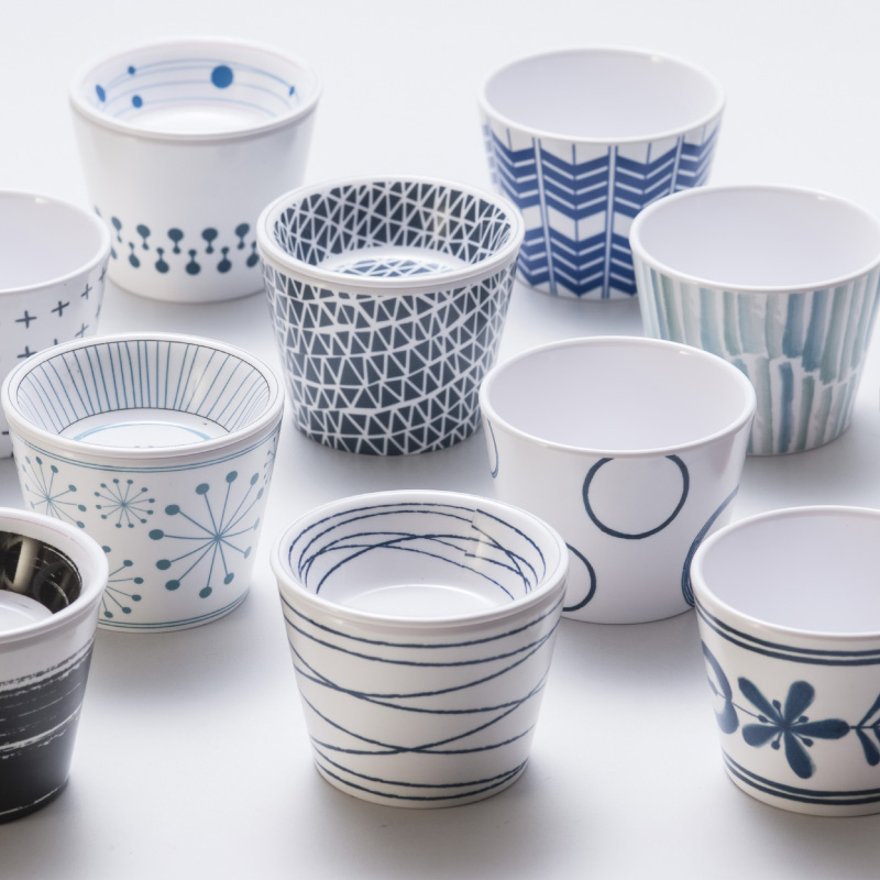 Round mouth cup