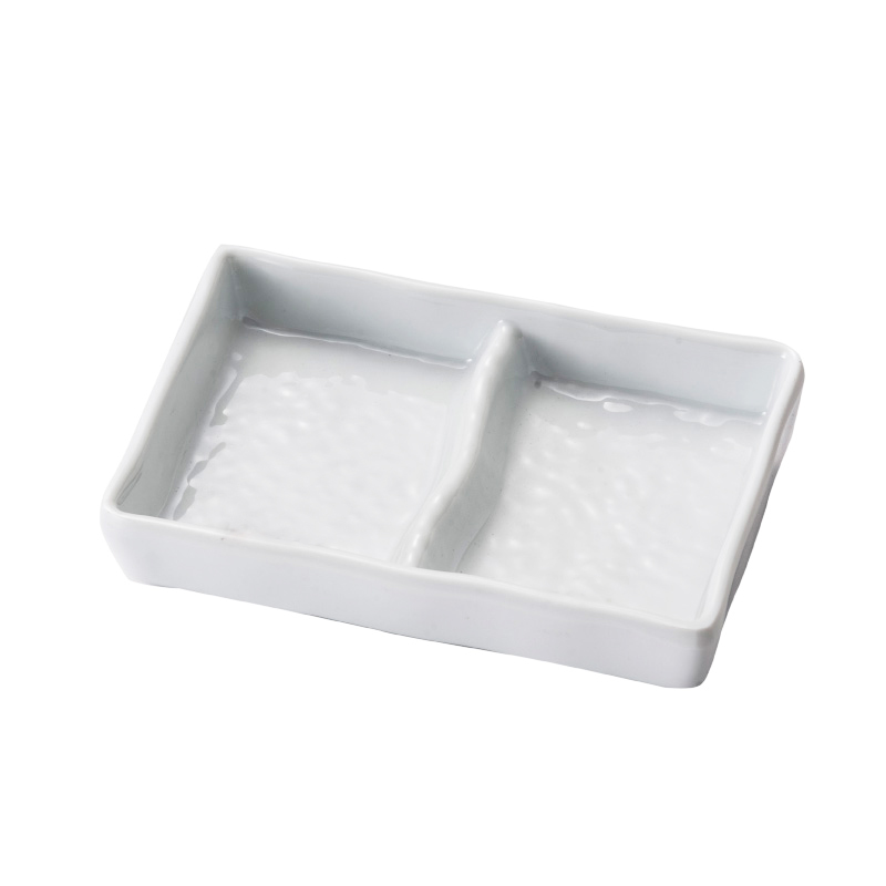 Two-compartment dish