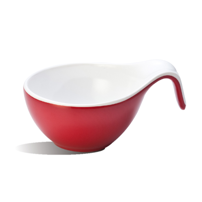 Hand handle the flavor dish