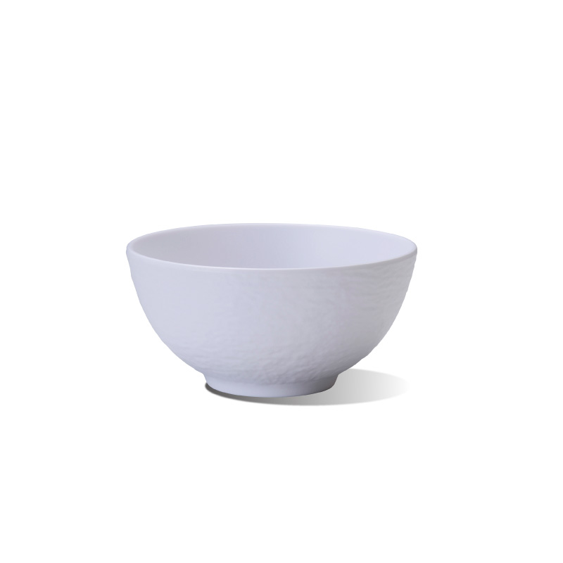 Stone pattern rice bowl