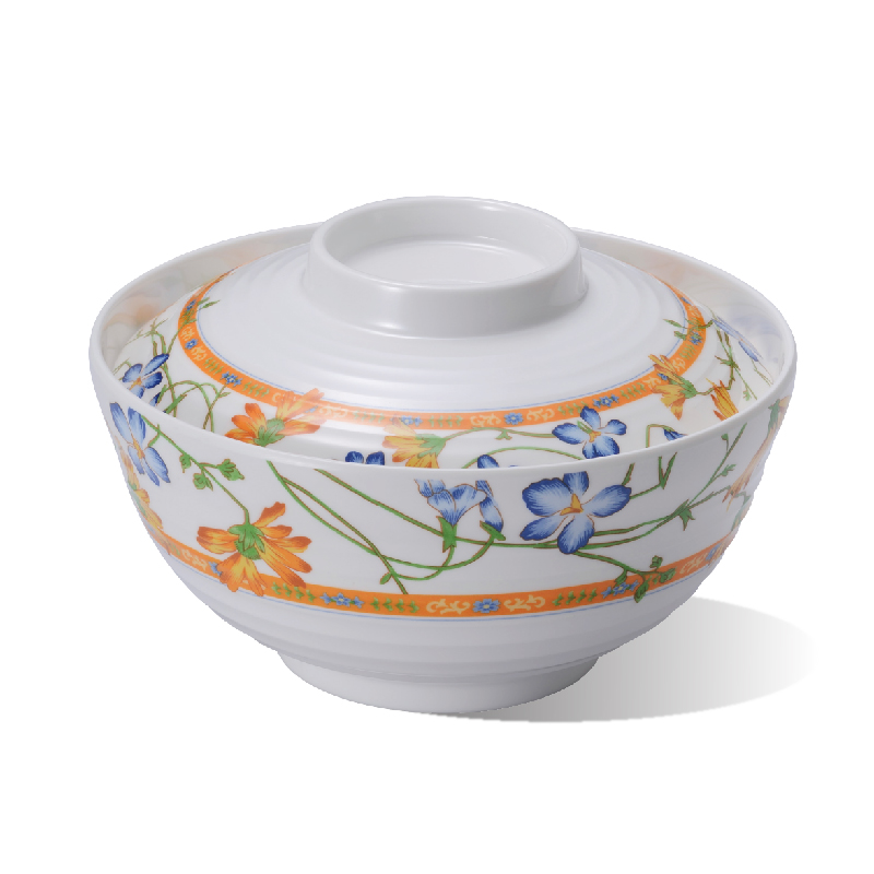 Comes with a rice bowl set