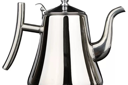 Cross-border stainless steel cassie pot Coffee pot with filter teapot flower teapot hot and cold kettle Hotel restaurant