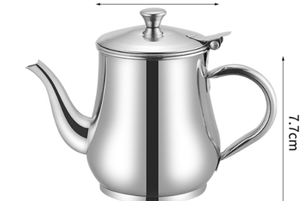 Strainer oil jug Stainless steel household leak-proof wine jug Ansar jug Pour oil bottle Seasoning bottle jar Kitchen supplies