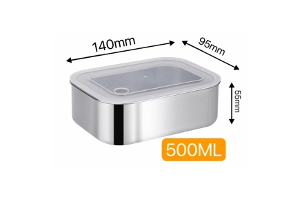 304/500ML square fresh-keeping box (New)