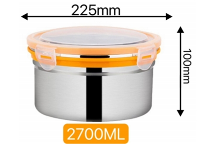 201/304 storage tank 2700ml