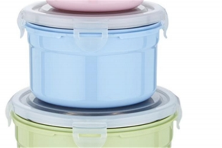 Wheat lunch box 3 sets 2200ML