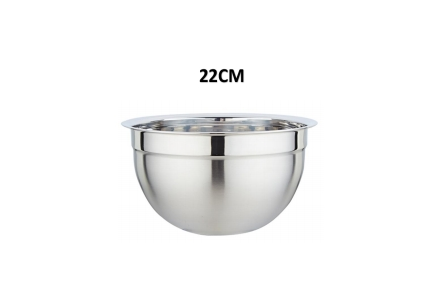 22cm large side salad bowl