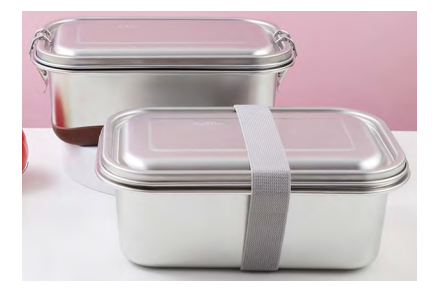 Stainless steel 2 layers lunch box