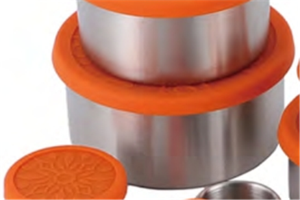 Silicone lid round crisper
