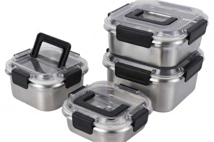 Crisperwith square transparent lid