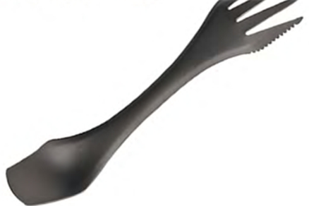 Knife, fork and spoon in one /3in1spork