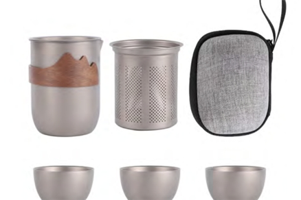 Titanium Outdoor Tea Set
