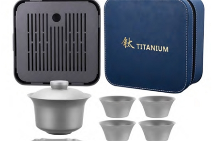 Titanium Tea Set