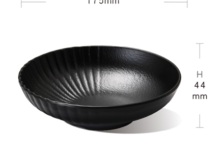 Semi-chrysanthemum-shaped flavor dish
