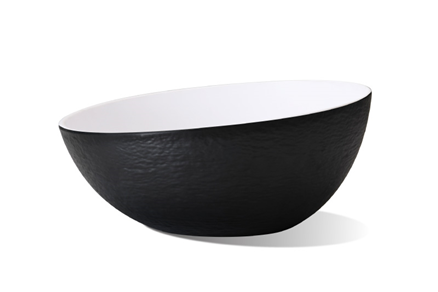 Stone diagonal bowl