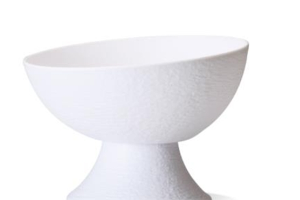 High leg diagonal bowl