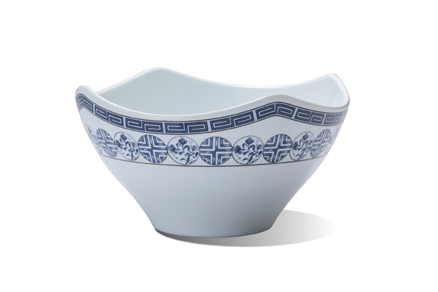 Corner round deep bowl