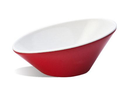 Diagonal dish