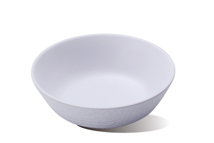 Round bowl with stone grain