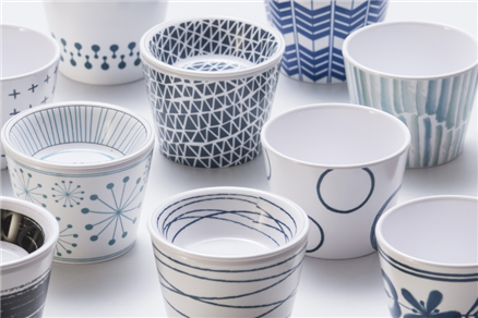 Round mouth cup