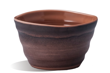 Pottery noodle soup bowl