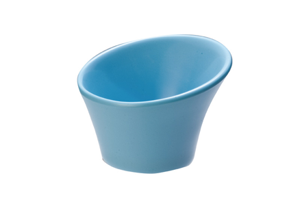 Diagonal sauce cup