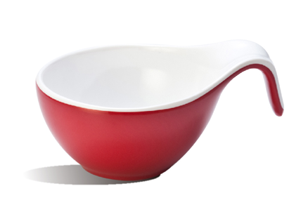Hand handle the flavor dish
