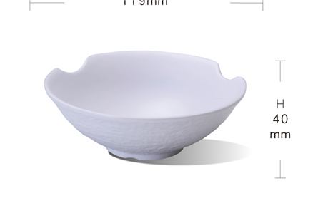 Stone chopsticks rice bowl